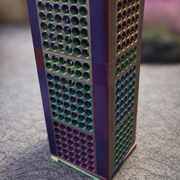 Drehbarer Diamond-Painting-Tower von SoliddeepPrint mit farbigem 3D-Druck